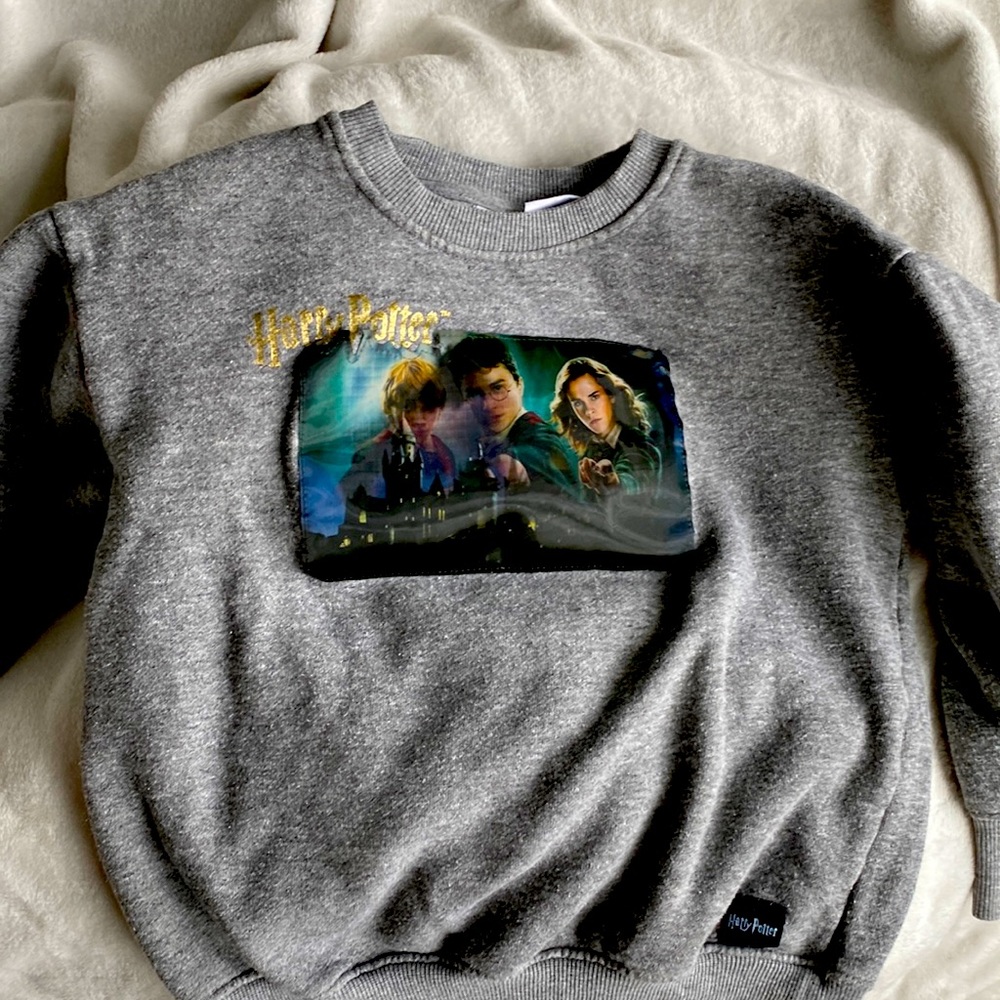 Gray Kids Sweater